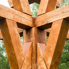 Detail Holzskulptur